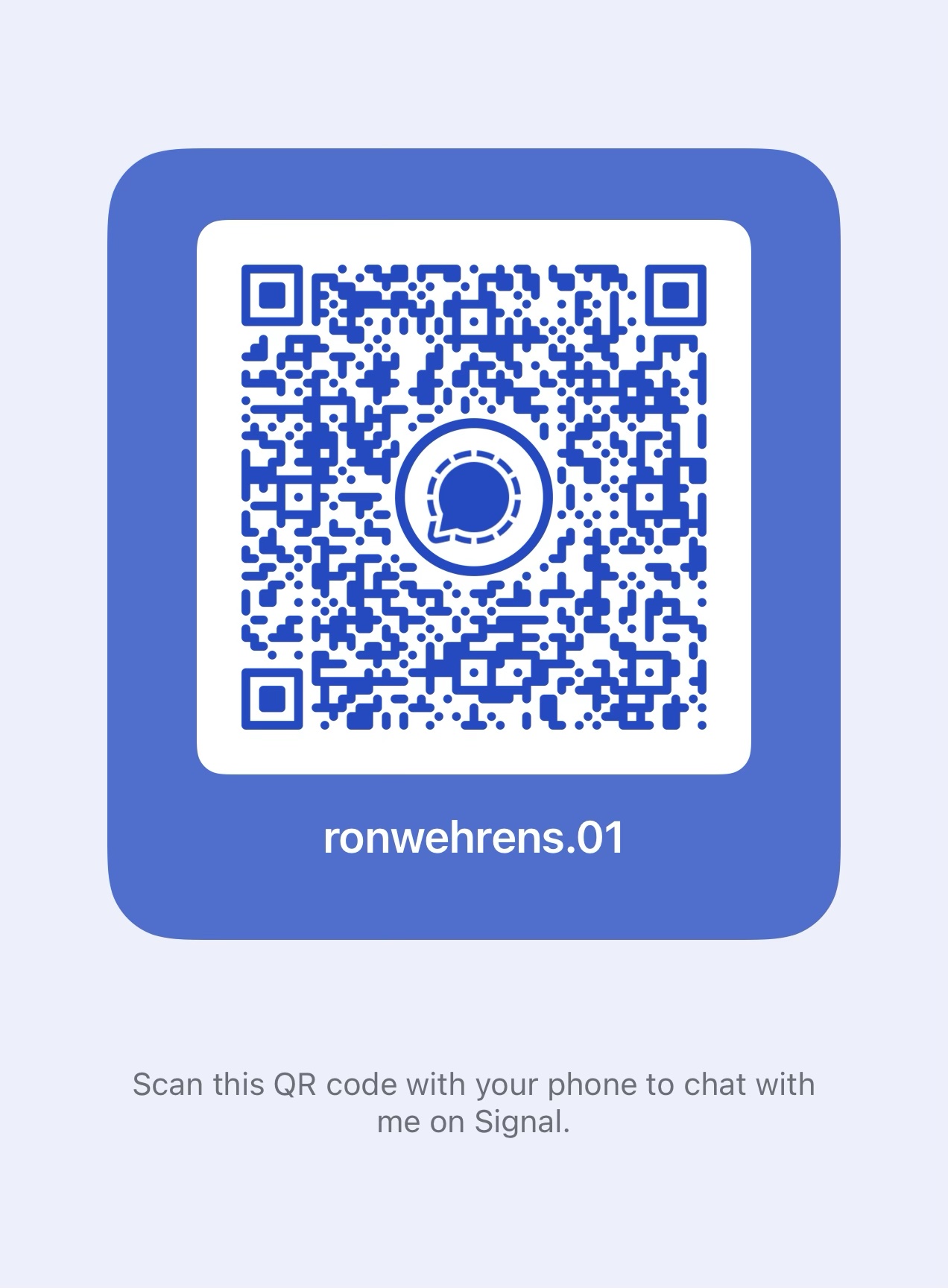 Signal QR Code