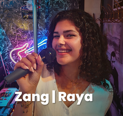 CoverUp - Raya maakt als zangeres het feest compleet CoverUp - Raya maakt als zangeres het feest compleet